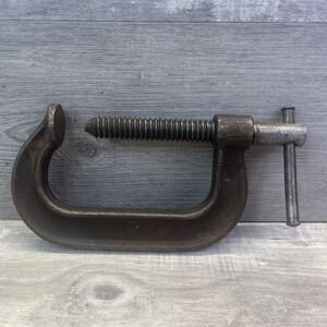 J.H. Williams Deep Throat C Clamp - 4" C-Clamp Made In USA Cc 404